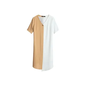 Mambe Short Sleeved Dress Women's White