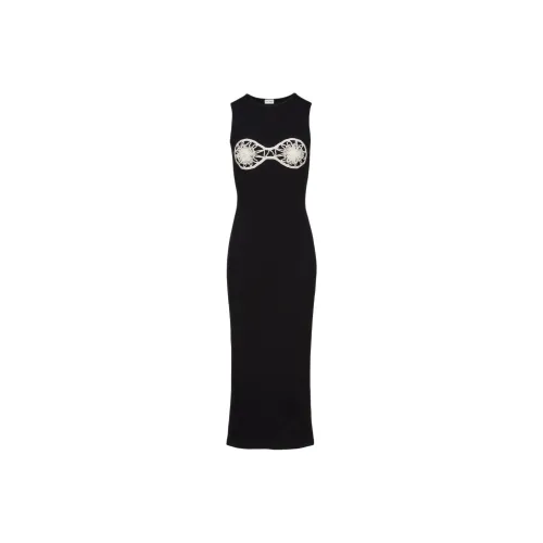 Magda Butrym Crochet Bra Tank Dress