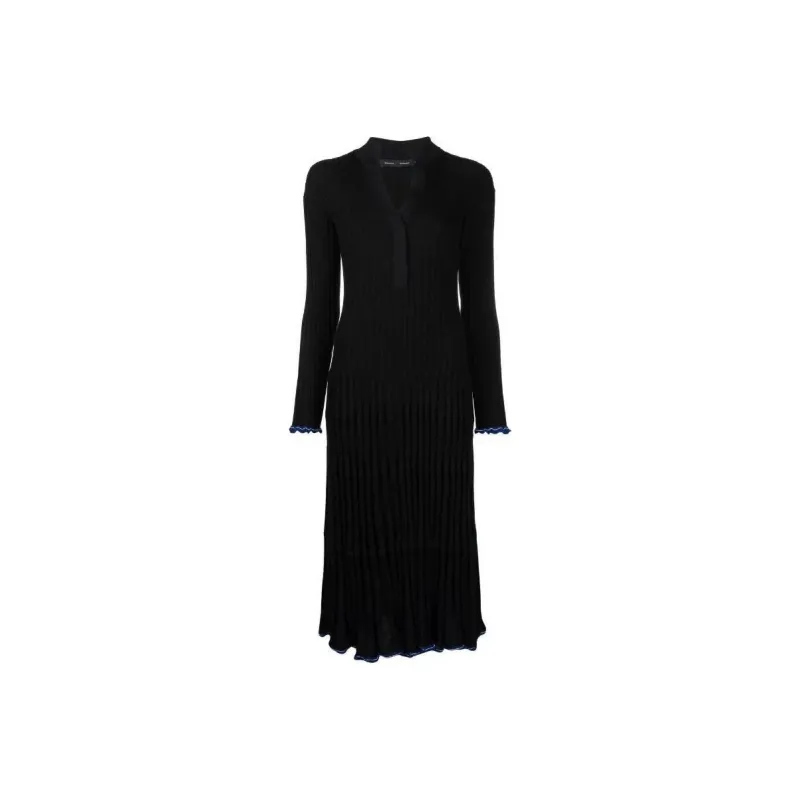 PROENZA SCHOULER V neck Silk blend Dress-0