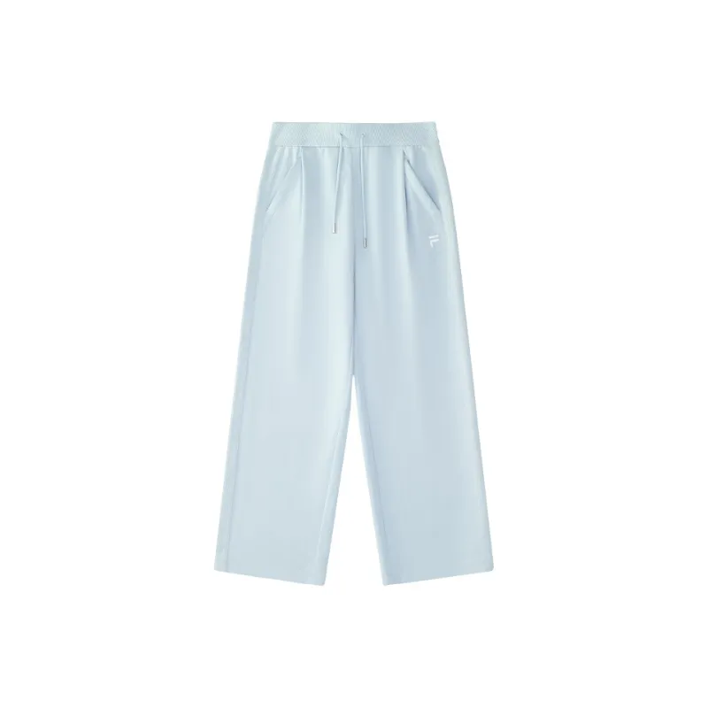 FILA FUSION Knitted Sweatpants Women's Folk Blue-0