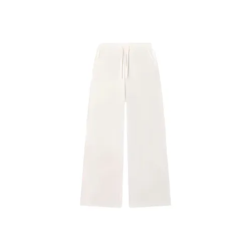 FILA Knitted Sweatpants Women's Steam White