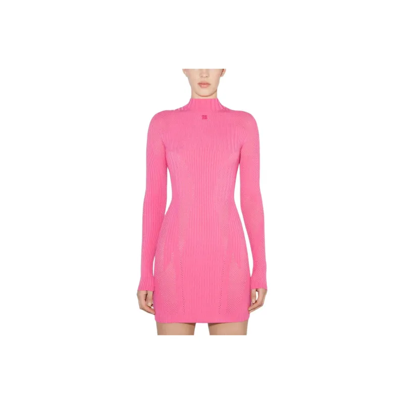 Misbhv Bianca Knitted Mesh Mini Dress-0