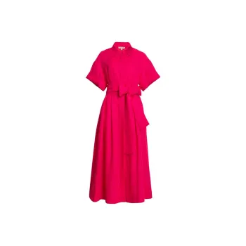 LIZZY Short Sleeved Dresses Women's Rose Red