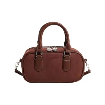 Morellybear PU Crossbody One Shoulder Handbag Women's Coffee/Khaki/Black/Red