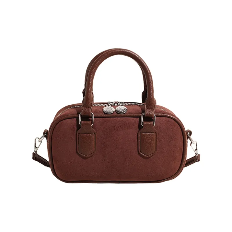 Morellybear PU Crossbody One Shoulder Handbag Women's Coffee/Khaki/Black/Red-0