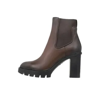 Santoni Short Chelsea Boots 7.5cm Women's Brown