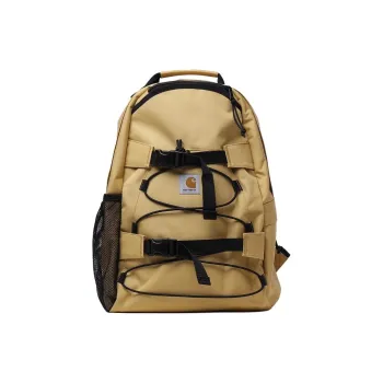 Carhartt WIP Polyester Backpack Medium Size Unisex Beige Yellow