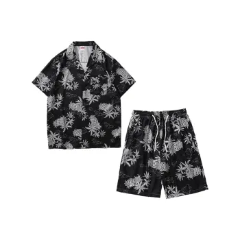 BEAR UNION Shirt Matching Set Unisex Black