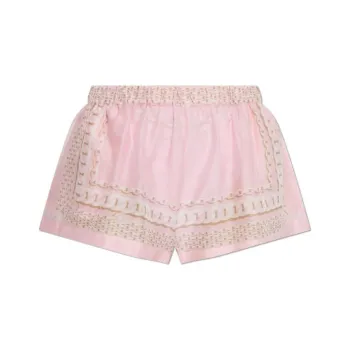 VERSACE Barocco Print Elastic Waist Shorts