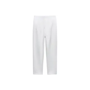 ZARA Suit Trouser Women's White
