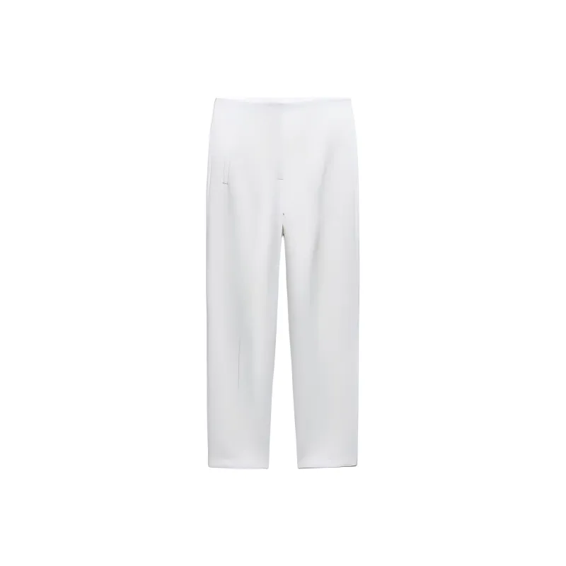 ZARA Suit Trouser Women's White-0