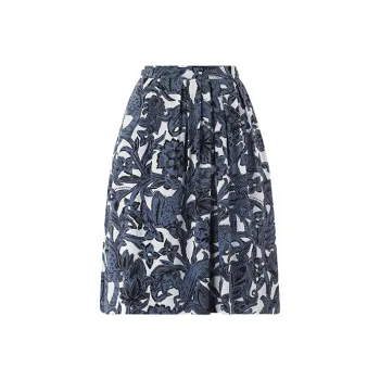Burberry Casual Short Skirts Women's Gray Blue
