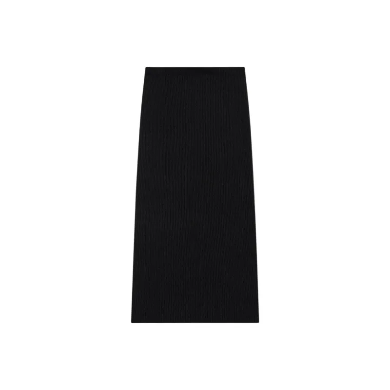 THEORY Knit Long Skirts Women's Black-0