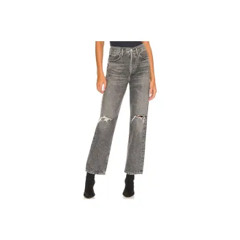 AGOLDE Jeans Women's Black Gray Color