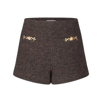 HERLIAN Casual Shorts Women's Brown