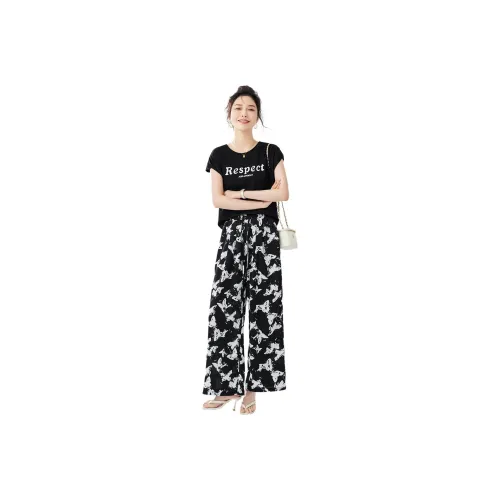 TERRE BLEUE Casual Suit Women's Black