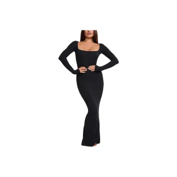OH POLLY JUDE Long-Sleeved Dresses Women's Black