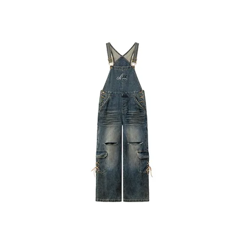 CHUU Jeans Women's Deep Vintage Blue