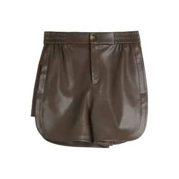 ELLE Casual Shorts Women's Coffee