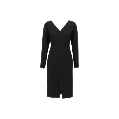 FENDI Long Sleeved Dresses Women's Black