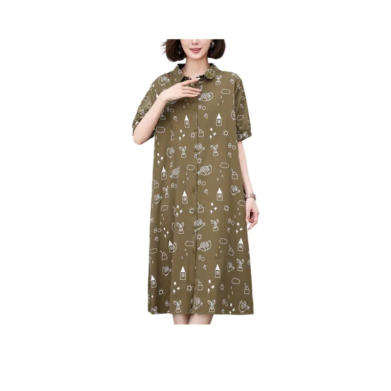 Mula Short Sleeved Dresses Women's-6