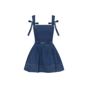 OSCAR DE LA RENTA Slip Dresses Women's Blue