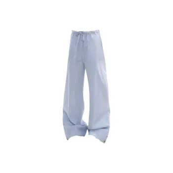 PLAY BUSH Casual Pants Women's Blue