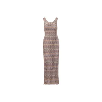 MISSONI Zigzag-woven Sequined Maxi Dress