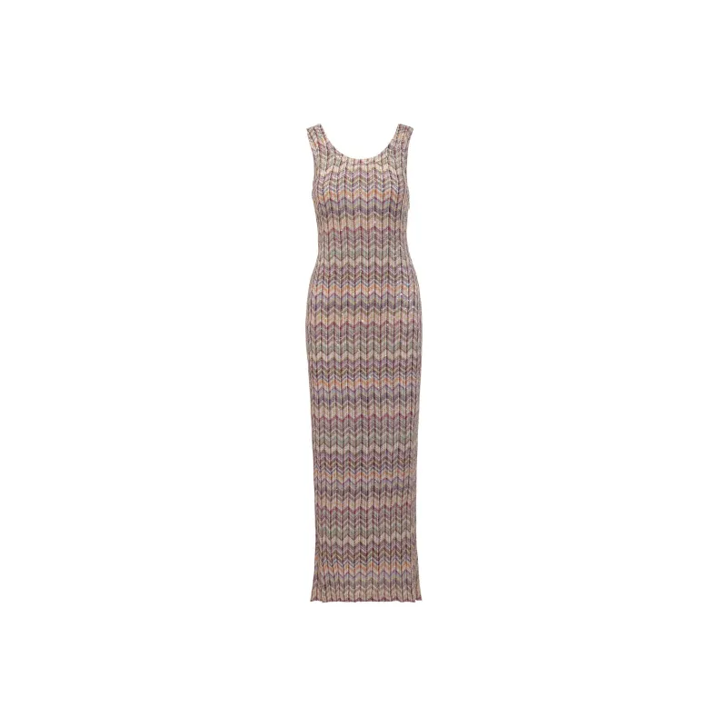 MISSONI Zigzag-woven Sequined Maxi Dress-0