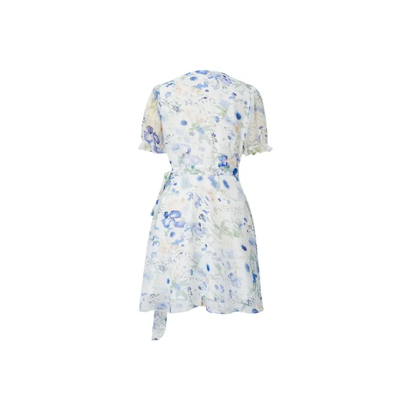 Hopeshow Short Sleeved Dress Women's-1