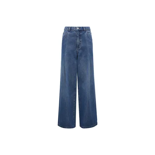 VERO MODA 블루 여성 청바지