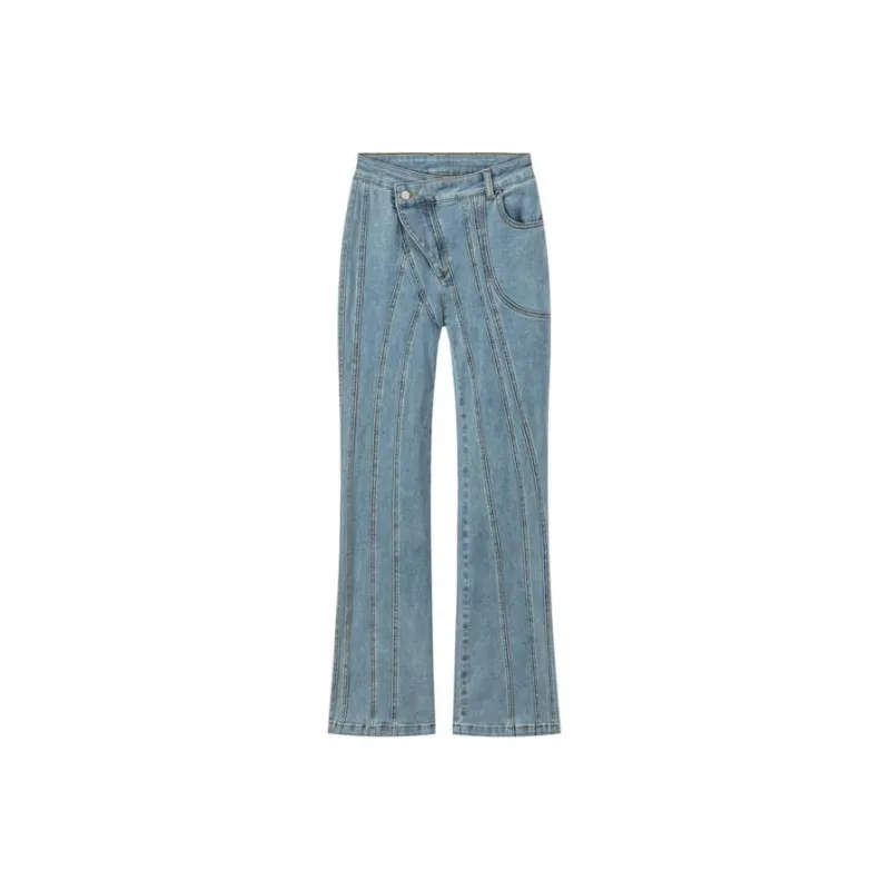 CHUU Jeans Women's Light Denim Blue-0