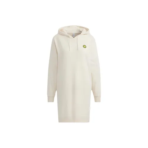 Adidas Neo Long Sleeved Dresses Women's White