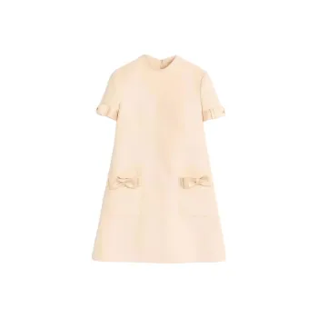 Valentino Crepe Couture Minidress