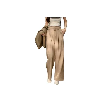 Mo Han Yi Mei Suit Trouser Women's Khaki