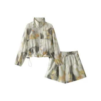 ST&SAT Casual Suit Women's Yellow Green