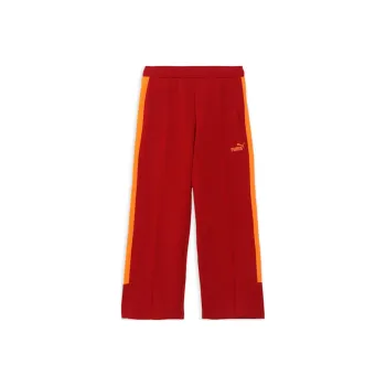 PUMA CORE HERITAGE Knitted Sports Pants Women's Red