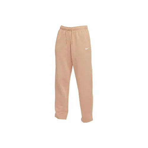 Nike Knitted Sports Pants Women's Milk Tea Beige