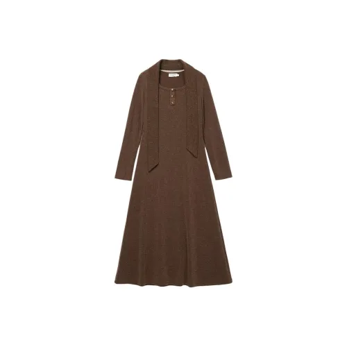 Bethine Long Sleeved Dress Women's Coffee