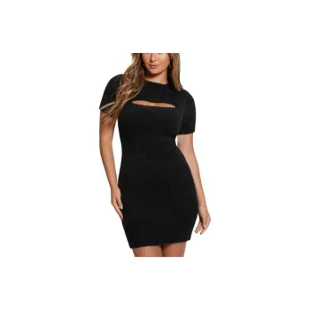 GUESS Long Sleeved Dress Women's Black