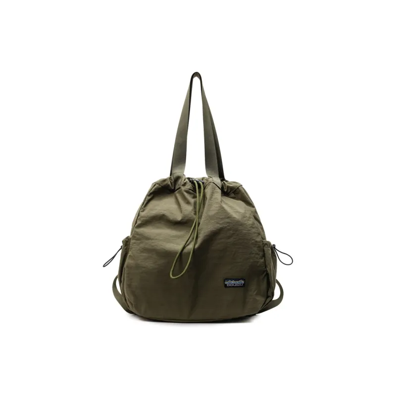 GEERDUN Nylon Fabric Backpack Unisex Multicolor-16