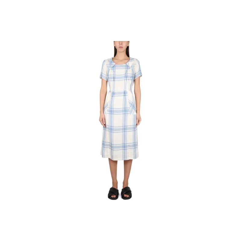 ASPESI Short Sleeved Dresses Women's Multicolor-0