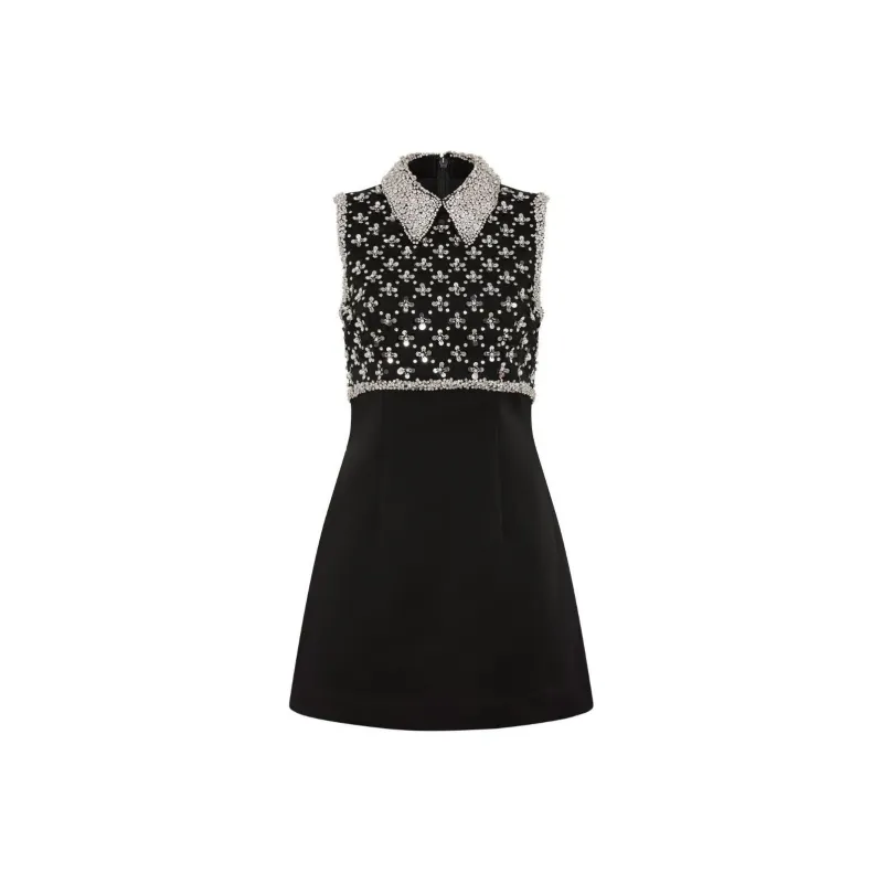 REBECCA VALLANCE Augustine Embellished Minidress-0
