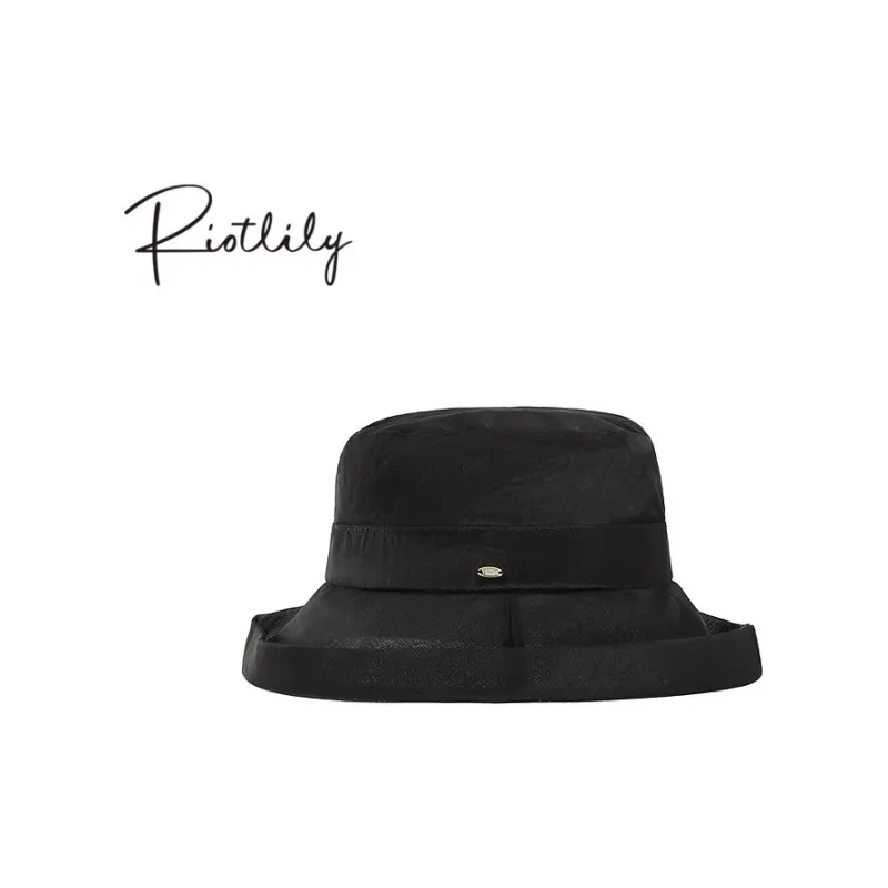RiotLILY Mulberry Silk Bucket Hats Unisex-2