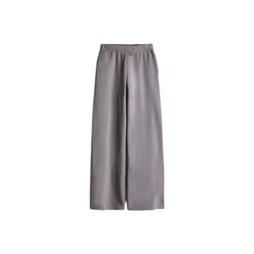H&M Knitted Sports Pants Women's Dark Gray