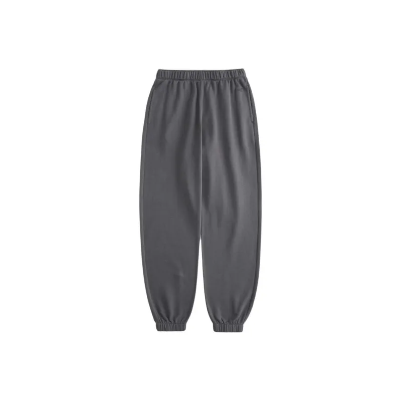 Hollister Knitted Sports Pants Women's Dark Gray-0