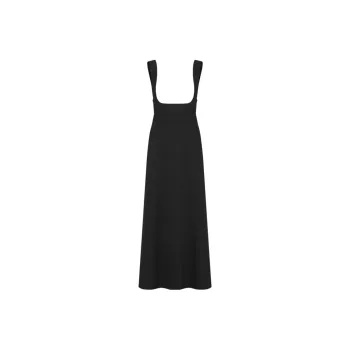 DIOR SS24 Slip Dress Women's Black