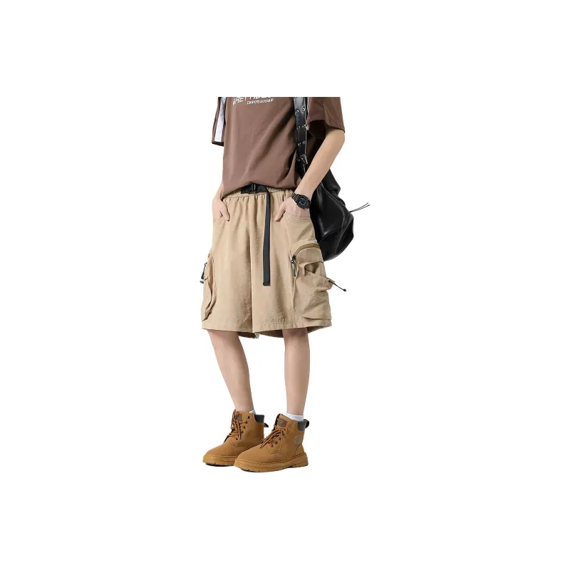 RASHOMONG Cargo Shorts Unisex-5
