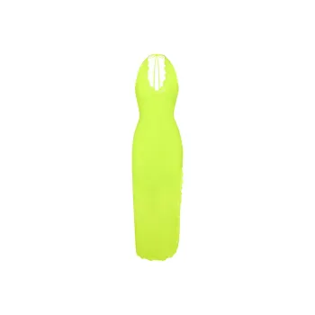 Skims Sleeveless Dresses Women's Neon Green