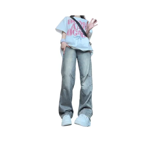 The New Age Family Jeans Women's Yellow Mud